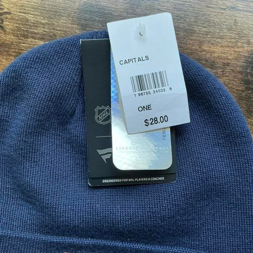 Washington‎ Capitals Blue NHL beanie hat